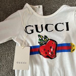 Authentic Gucci baby romper